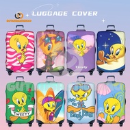 【In Stock】Tweety Bird Luggage Cover Washable Suitcase Protector Anti-scratch Suitcase Cover Fits 18-
