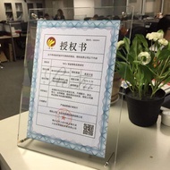 Innovative Acrylic Photo Frame 5x7 8x10 10x12 Inch A4 Patent Certificate Holder Thickened Tilted Edg