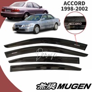 Honda Accord S84 S86 1998-2002  Mugen Door Visor Mugen Air Press Window Door Visor Wind Deflector