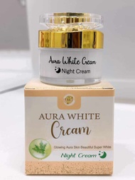 BO-ME 24K Gold Brightening Serum & Aura White Cream Night Cream Set