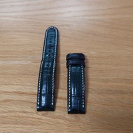 Crocodile watch strap 鱷魚皮 錶帶 17mm 18mm green 綠