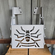 CNC Foldable Adjustable Heavy Duty Top Rack Box Lc135 v1 Lcv1 Lipat Kotak Stand Rear Carier Top Box 