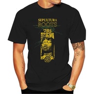 2023 New SEPULTURA ROOTS 30 YEARS T SHIRT METAL CAVALERA Printed T-shirt Vintage Women Men Short-sle