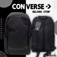 Converse ลิขสิทธิ์แท้ Collections กระเป๋าคอนเวิร์ส เป้ Belong Strip Logo Backpack  รุ่น 12661799ACOBKXX  (890)  รุ่นใหม่