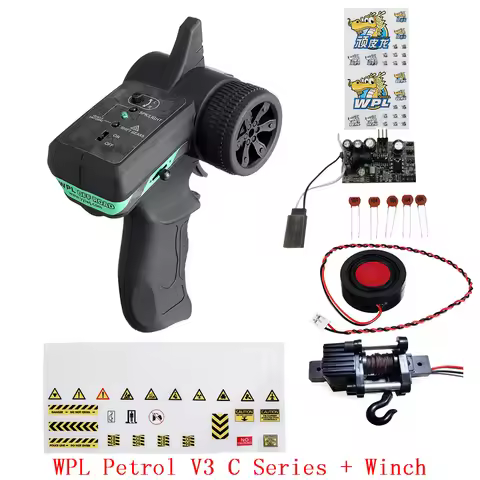 Upgrade Control Sound Group System V3 Transmitter DIY Receiver Board Horn Speaker 16A 30A ESC Winch 