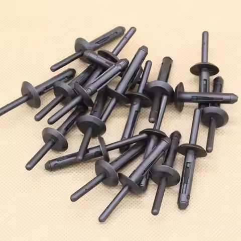 100Pcs Blind Rivet Clips Fits For BMW E70 X3 F25 X5 E71 X6 Wheel Arch Trim Clip 07142151750
