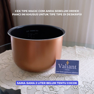 Panci Teflon Inner Pot Magic Com Yong Ma 2 Liter (NON WING) Yongma Han River