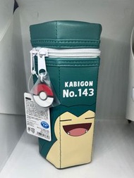 日本進口卡比獸筆袋Japan Pocket Monster Hexagon Pouch Snorlax