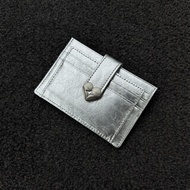 Fennec Card Holder Solid Color Love logo Clutch Bag Genuine Leather fennec Document Holder Bank Card