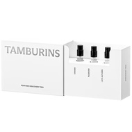 Tamburins Perfume Discovery Trio (Berga Sandal + Chamo+ Bilingual 2ml) White Darjeeling Pumkini Holy