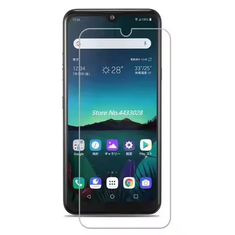 2.5D 9H Screen Protector For LG Q60 2019 Tempered Glass For LG K50 X6 2019 Glass HD Anti-Scratch Ant