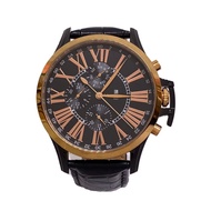 Salvatore Marra others quartz wrist watch analogues leather BLK SS SM-14123-9 Direct from Japan Seco