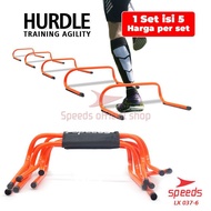 SPEEDS Hurdle 1 set contains 5 hurdle agility hurdle 15 cm high hurdle sports training equipment