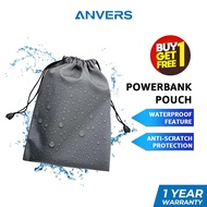 Anvers Portable Power Bank Storage Bag USB Charger Cables Waterproof Pouch Drawstring Pouch-Buy 1 Ge