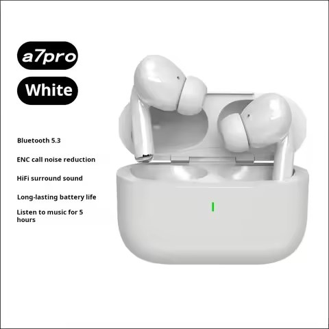 A7 Pro ANC ENC True Wireless Bluetooth Earphones TWS Low Latency Noise Reduction HIfI Sound Quality 