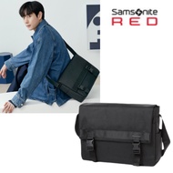 [Samsonite RED] TICE messenger bag men trend Korean business casual bag 14" laptop bag student bag