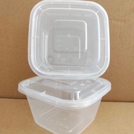 Termurah Kotak Thinwall DM 500ml SQ | Tempat makan plastik DM 500 ml