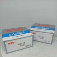 (10 pcs) BEARING KLAHAR 6200 ZZ ASB LAKER RODA 6200 ZZ ASB