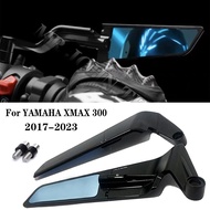 ▦ New Motorcycle Accessories For YAMAHA XMAX 300 2017-2023 Side-Mirror Wind Wing Side Rearview Reversing Mirror