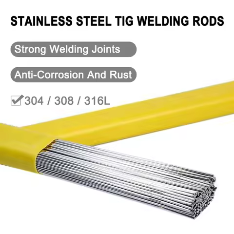 0.5kg 304 308 316L Stainless Steel TIG Welding Rods 1.6mm-3.2mm Stainless Steel Welded Wire Argon Ar