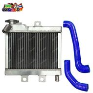 ชุดหม้อน้ำมีเนียม KR150 VICTER สายหม้อน้ำ KR150 VICTER น้ำเงิน หม้อน้ำแต่ง หม้อน้ำ สายหม้อน้ำ มิเนีย