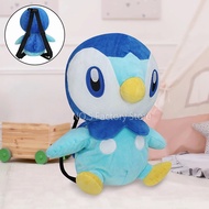 Pokemon Piplup Backpack Kawaii Gaya Jepun Beg Mewah Charmander Mimikyu Snorlax Beg Sekolah Beg Sekol