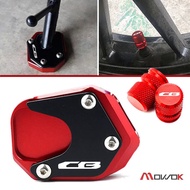 For HONDA CB500X CB650R CB500F CB125R CB300R CB400X CBR650R Motorcycle Kickstand Foot Pad Side Stand