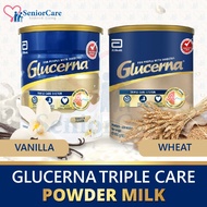 *Bundle of 2* Glucerna Triple Care 800g Vanilla Wheat Powder Food Abbott Daily Nutrition for Diabete