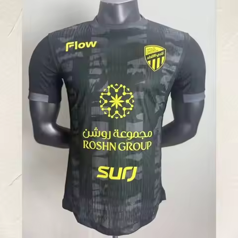 25-26 Saudi United Jeddah United Jersey Number 9 Benzema Home and Away Al Ittihad Club Football Jers