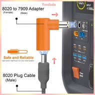 Yoo Orange ABS DC7909 DC8020 Power Coupler for Solar Panel Direct Linking Adapter