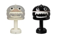（SET OF 2）MEDICOM TOY x UNDERCOVER HAMBURGER LAMP BLACK & CLEAR 漢堡包燈
