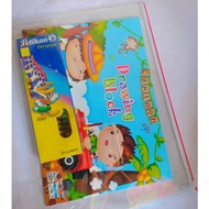 Drawing Art Block 100gzm/135gsm & Pelikan Crayon Set