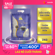 Gạo ST25 Trạng Nguyên 2KG – Dẻo nhiều dai cơm thơm dứa - Chuẩn HACCP VietGAP