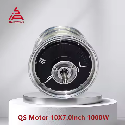 10inch 1000W 30H QS Motor Wide Rim Electric Wheel Hub Motor 7inch Wide