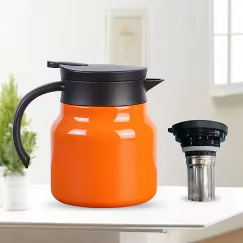 Insulated Cup, Coffee Pot, Tea Making, Household Stewed Tea Insulated Pot, 316 Stainless Steel Tea S