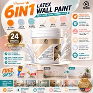 FREE Brush SUPER MATEX EMULSION PAINT EPOXY Paint Emulsion Water Based Paint Acrylic Emulsion Paint 