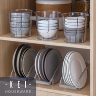 Durable Kei Mayumi Aesthetic Plate Organizer Minimalist Plate Bowl Organizer Kitchen Organizer