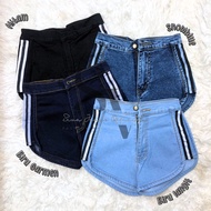 Best Selling!! Import Bangkok Original/Women's Highwaist Jeans Sexy Short Model Side List GBJ Latest