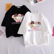 Kpop bts dynamite Cartoon printing BT21 T-Shirt for Men orean StyleWanita for Men and Women