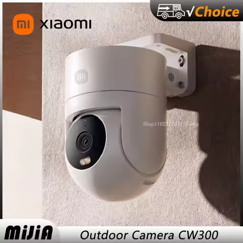 NEW XIAOMI Outdoor Camera CW300 2.5K Full Color Night Vision 4 Million Pixels IP66 Sound And Light W
