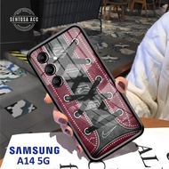 Softcase Glass Kaca SAMSUNG A14 (5G) - Casing hp SAMSUNG A14 (5G) [ S97 ].