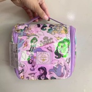 日本 DISNEY Aladdin 阿拉丁 茉莉公主 Princess Jasmine 紫色幻彩膠面 收納袋