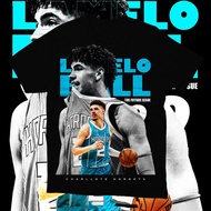 Lamelo Ball Curry Big NBA Printing Cotton T -shirts increased code for men and women
