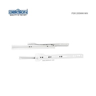 DEKKSON Furniture Soft Roller Rel Laci Tandem FSR White