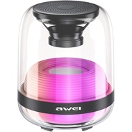 AWEI Y386 Portable Bluetooth Speakers: Wireless, Dazzling Color Running Light Waterproof Outdoor Speakers