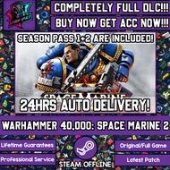 Warhammer 40,000: Space Marine 2 [Auto Delivery] [Steam Offline] [Full DLC] Cyber Space PC Game