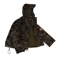 NIIR PROBLEMA - QUEPARANOIR WOMEN ANORAK JACKET CAMO - GORPCORE JACKET CAMO - ANORAK JACKET CAMO TWI