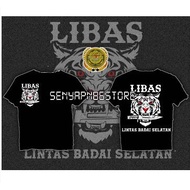 LIBAS Lintas Badai Selatan Sublimation Tshirt / Baju Microfiber Jersi / Jersey Sublimation / Tshirt 