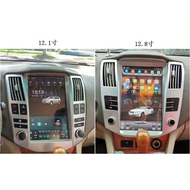 ระบบนำทางรถยนต์ Android Vertical Screen สำหรับ Lexus RX300 RX330 RX350 RX400 2004-2008 พร้อมฟังก์ชั่