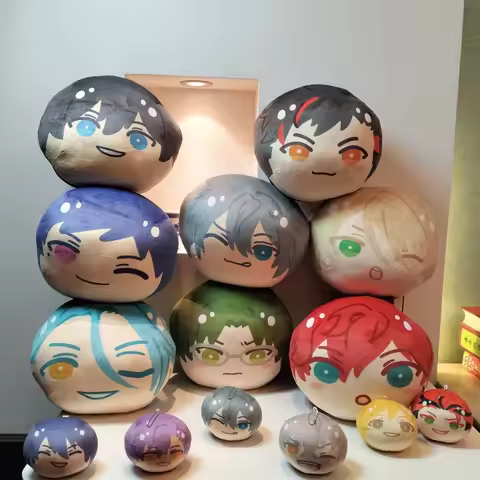Ensemble Stars! Plush Steamed Bun Pendant ES Second Hasumi Keito Amagi Hiiro Shiratori Aira Kiryu Ku